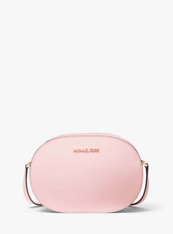 Damske Spojková Taška Michael Kors Jet Set Travel Medium Saffiano Leather Ruzove - Kabelky Michael Kors Obchod | TIYCB-6934